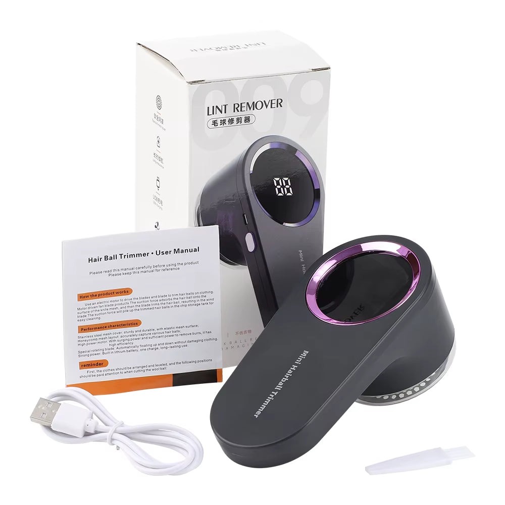 USB Rechargeable Fabric Shaver – Electric Lint Remover for Clothes & Upholstery