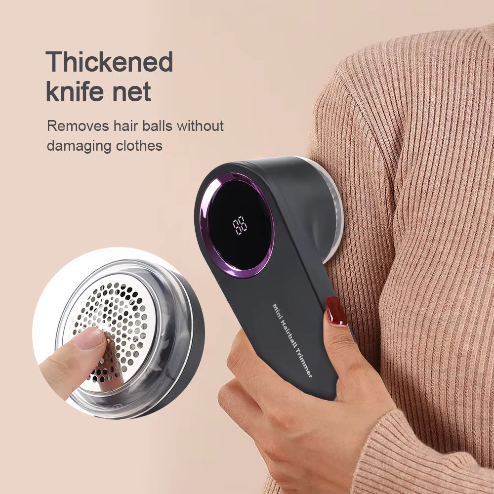 USB Rechargeable Fabric Shaver – Electric Lint Remover for Clothes & Upholstery