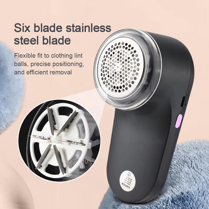 USB Rechargeable Fabric Shaver – Electric Lint Remover for Clothes & Upholstery