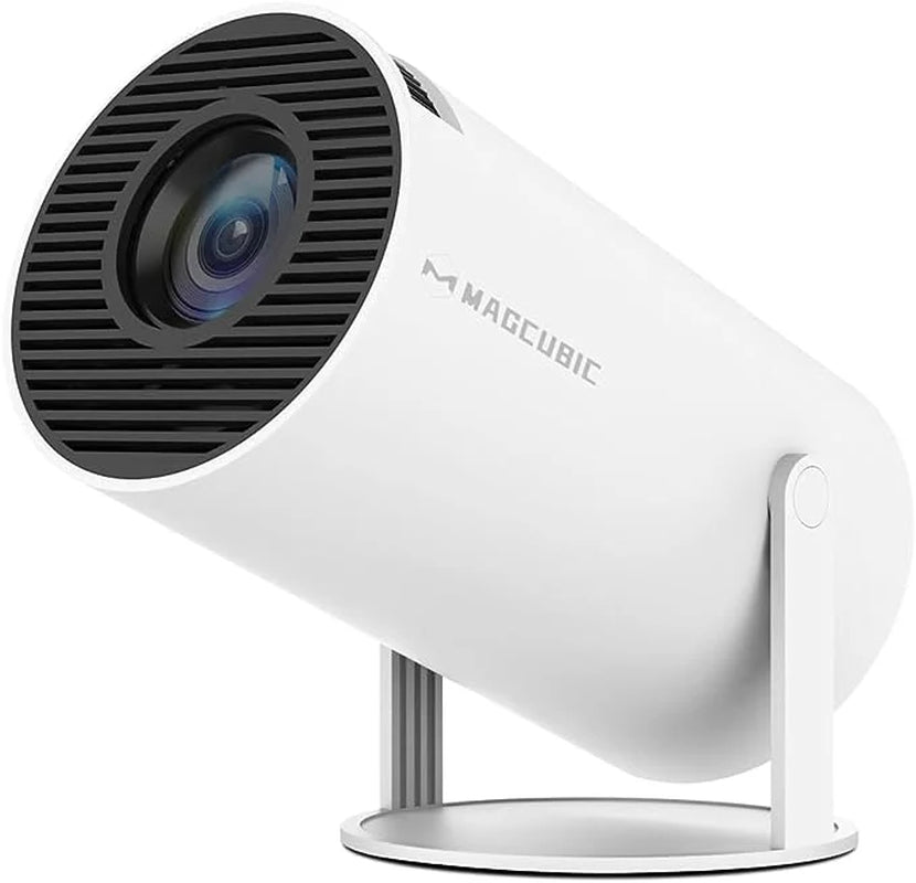 Mini 4K Projector – 180° Rotatable, Android 11, WiFi 6 & BT 5.0