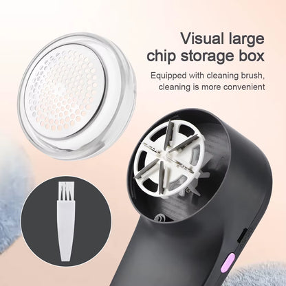 USB Rechargeable Fabric Shaver – Electric Lint Remover for Clothes & Upholstery