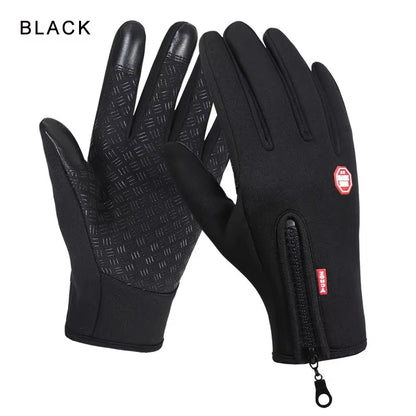 Touchscreen Waterproof Winter Gloves – Windproof Thermal Gloves for Men & Women (Cycling, Driving, Skiing)
