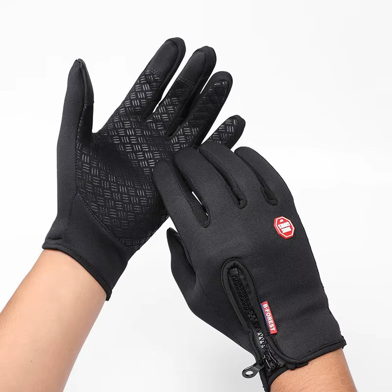 Touchscreen Waterproof Winter Gloves – Windproof Thermal Gloves for Men & Women (Cycling, Driving, Skiing)
