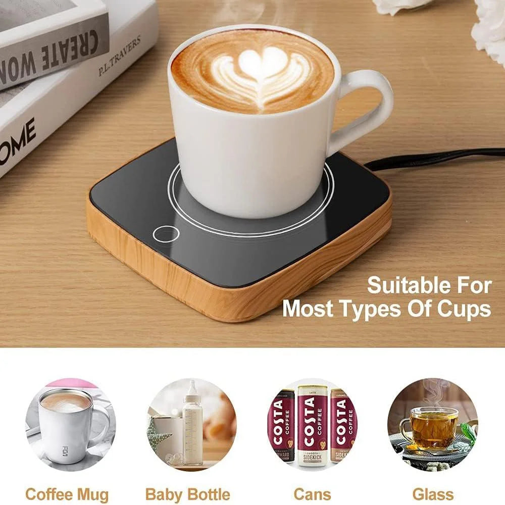 Coffee Mug Warmer – 3 Temperature Settings & Auto Shut-Off