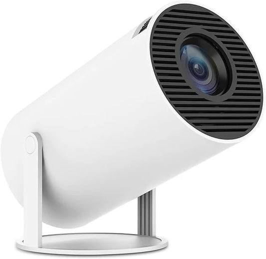 Mini 4K Projector – 180° Rotatable, Android 11, WiFi 6 & BT 5.0