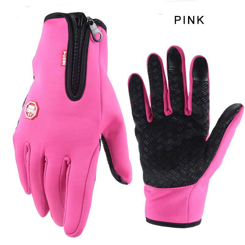 Touchscreen Waterproof Winter Gloves – Windproof Thermal Gloves for Men & Women (Cycling, Driving, Skiing)