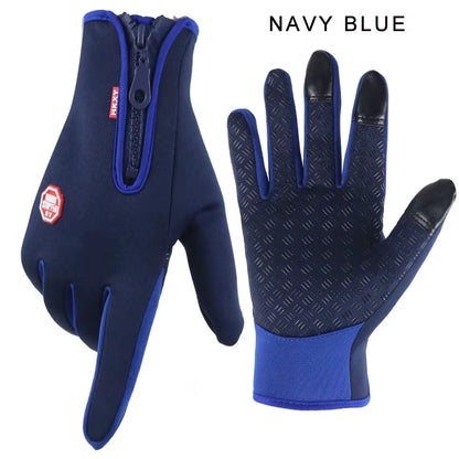 Touchscreen Waterproof Winter Gloves – Windproof Thermal Gloves for Men & Women (Cycling, Driving, Skiing)