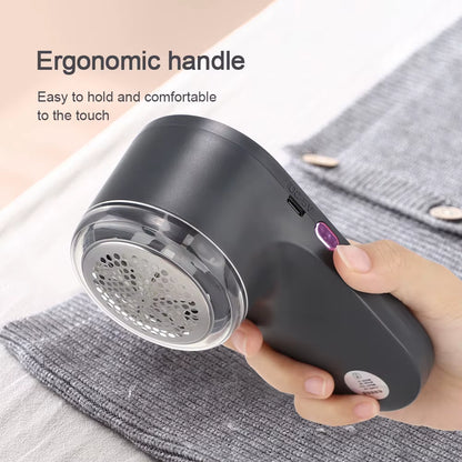 USB Rechargeable Fabric Shaver – Electric Lint Remover for Clothes & Upholstery