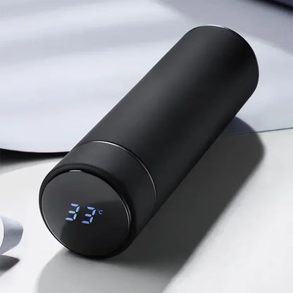 Smart LED Thermos Bottle – 500ml Stainless Steel with Temperature Display
